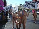 nude protest